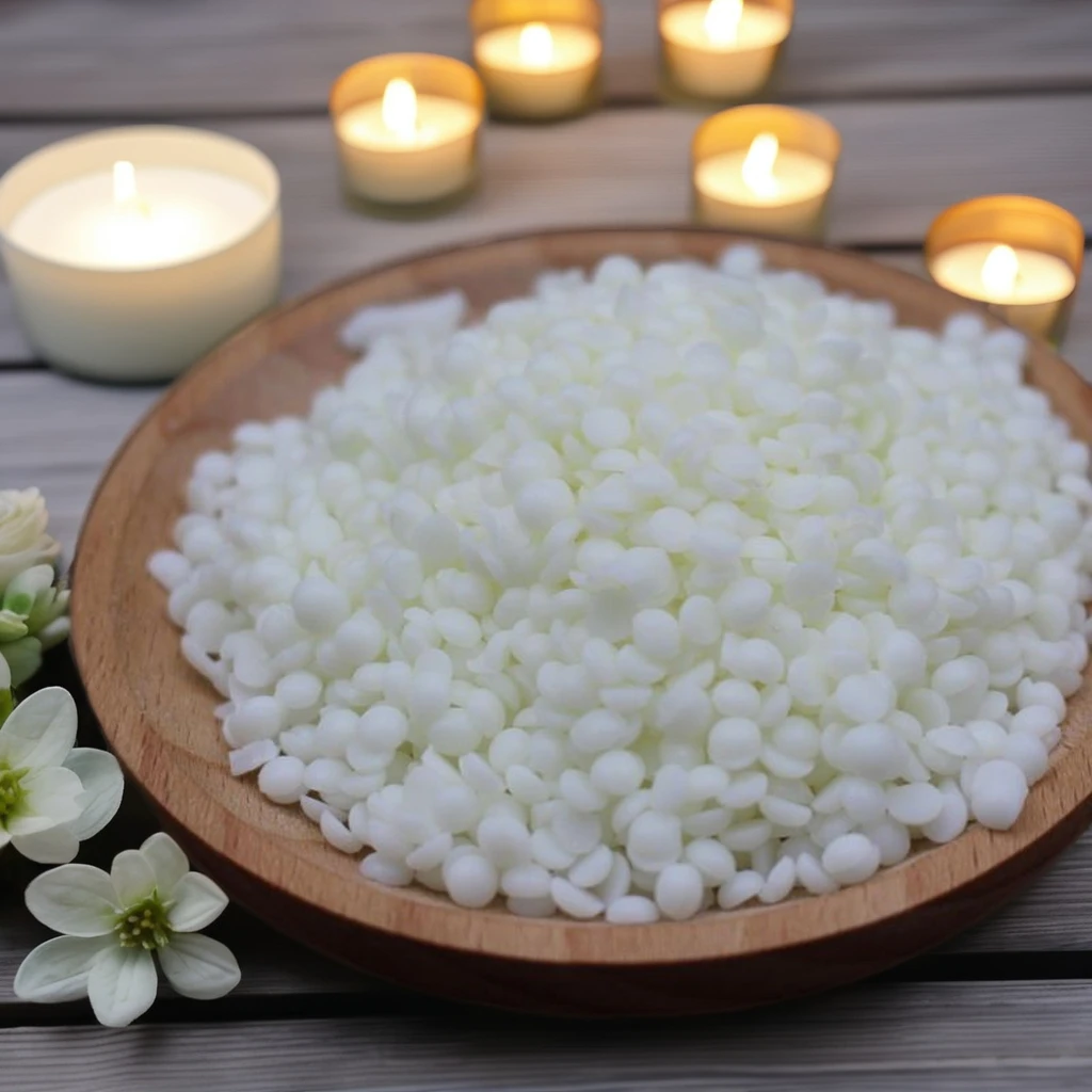 Soy Wax Pellets Beads Natural Candle Making Supplies Pillars Natural Pure Bulk Soy Wax for Pillar Candle Making on Sale