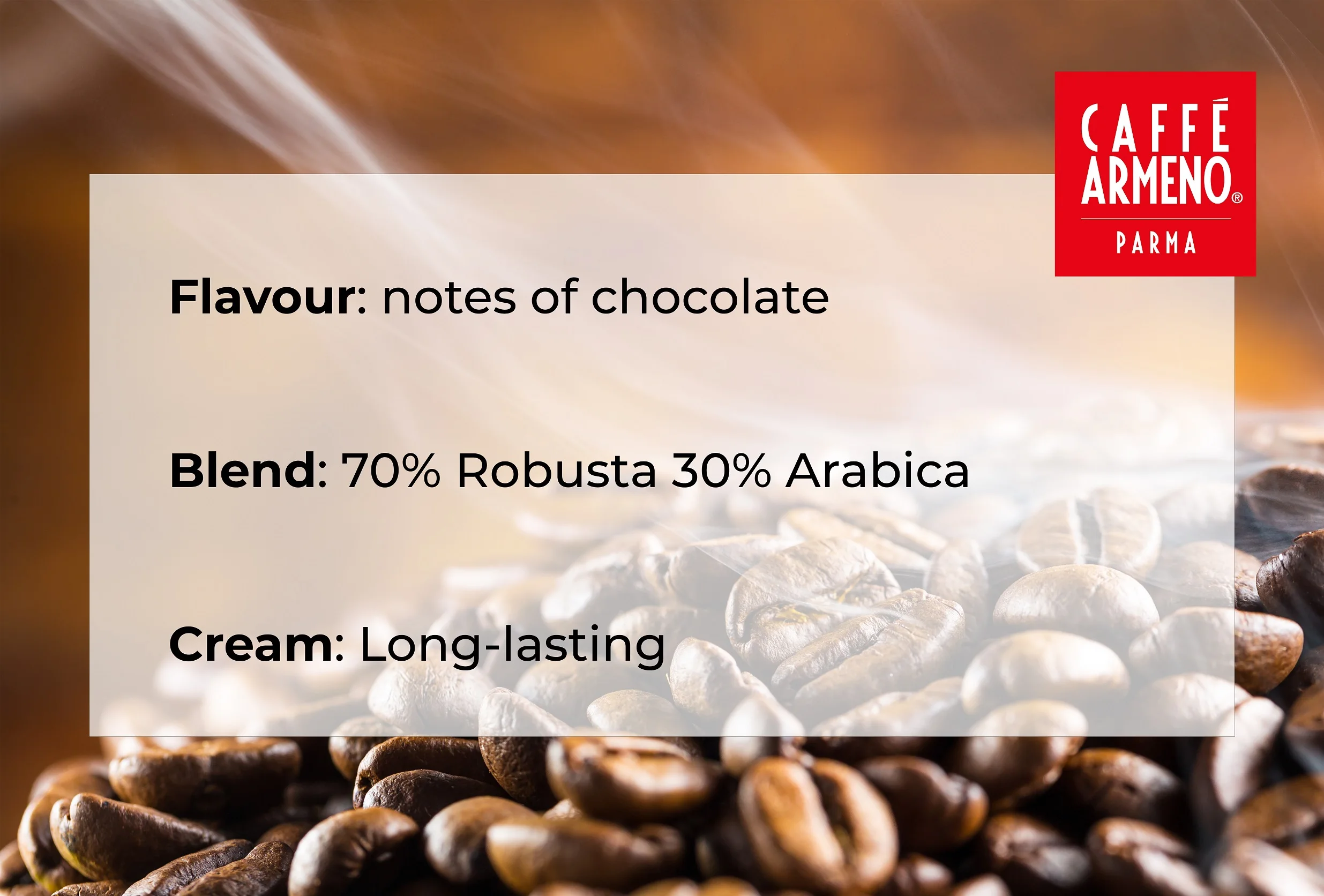 Armeno Caffe Srl Brand Medium Roast Aromatic Floral Undertones Flavour Italian Quality Coffee Espresso Capsules