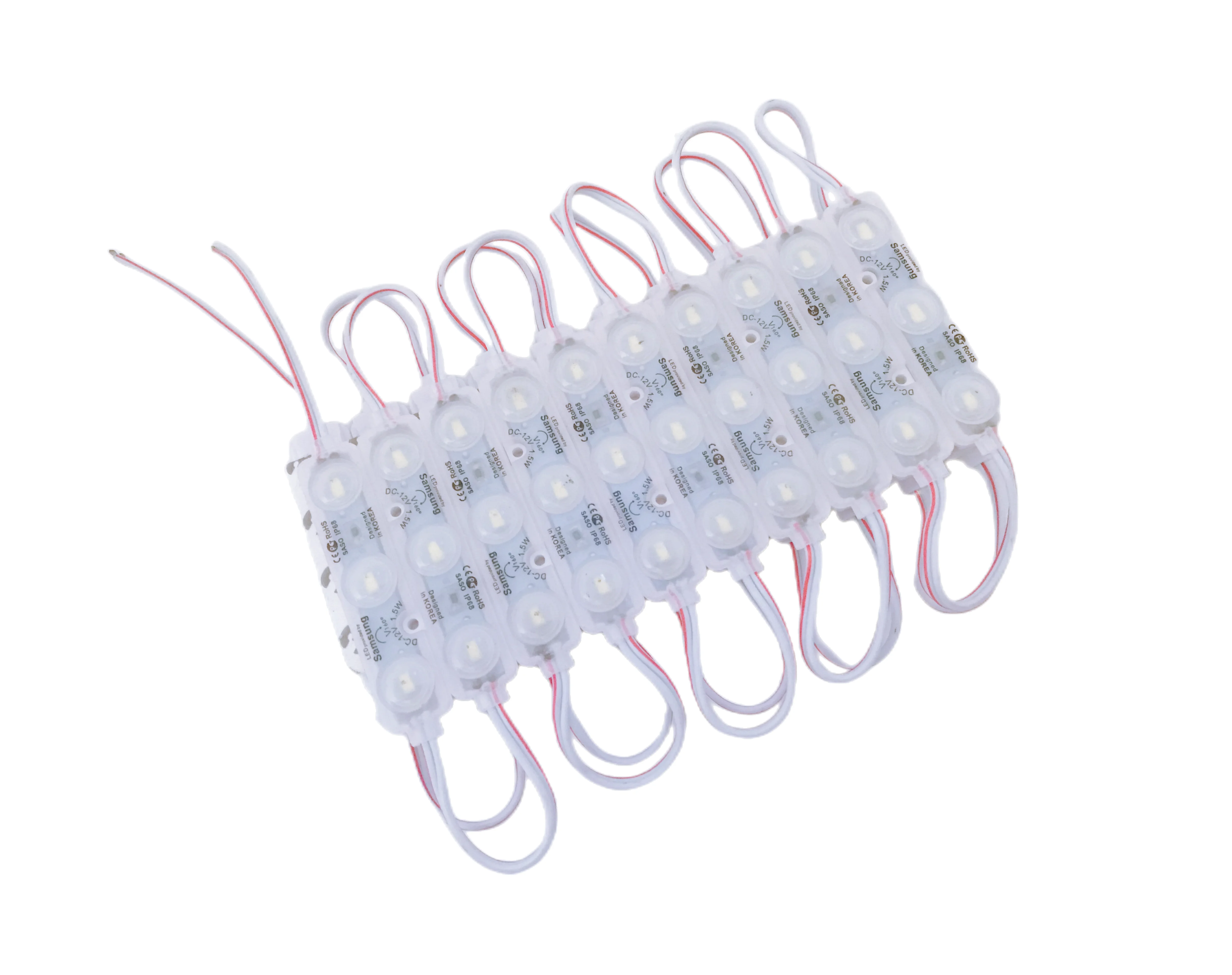 Самый дешевый светодиодный модуль Epistar5730 SMD 3 светодиодный красный синий зеленый желтый цвет IP68 Светодиодный модуль