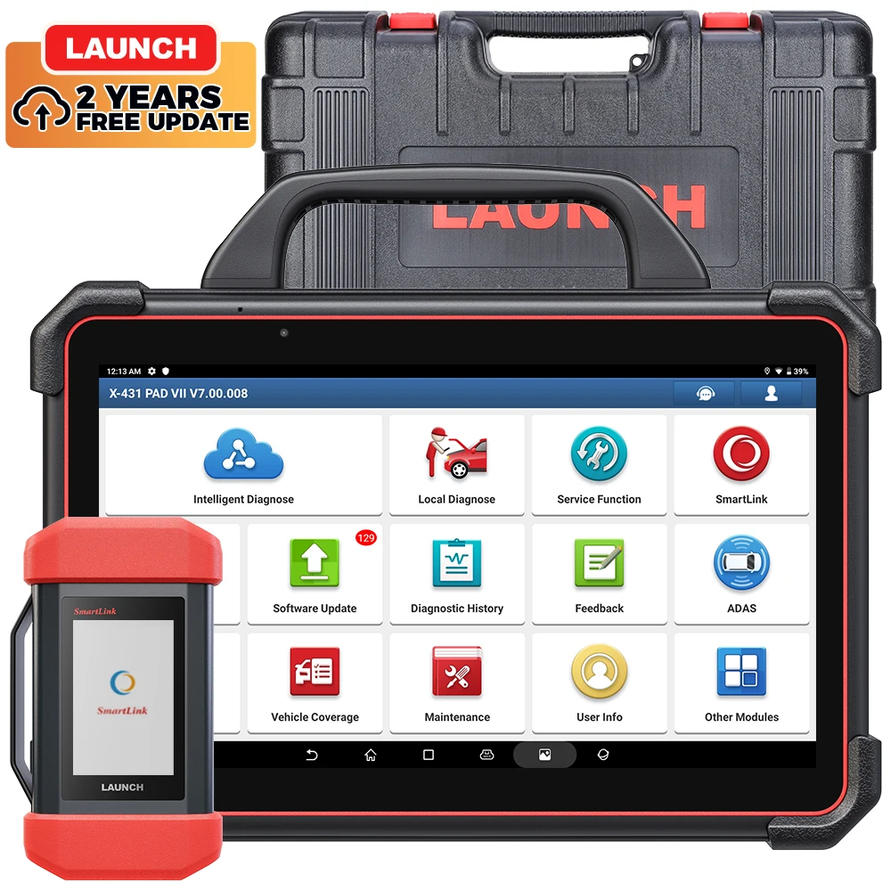 Диагностический сканер launch x431 pad 7 12 В