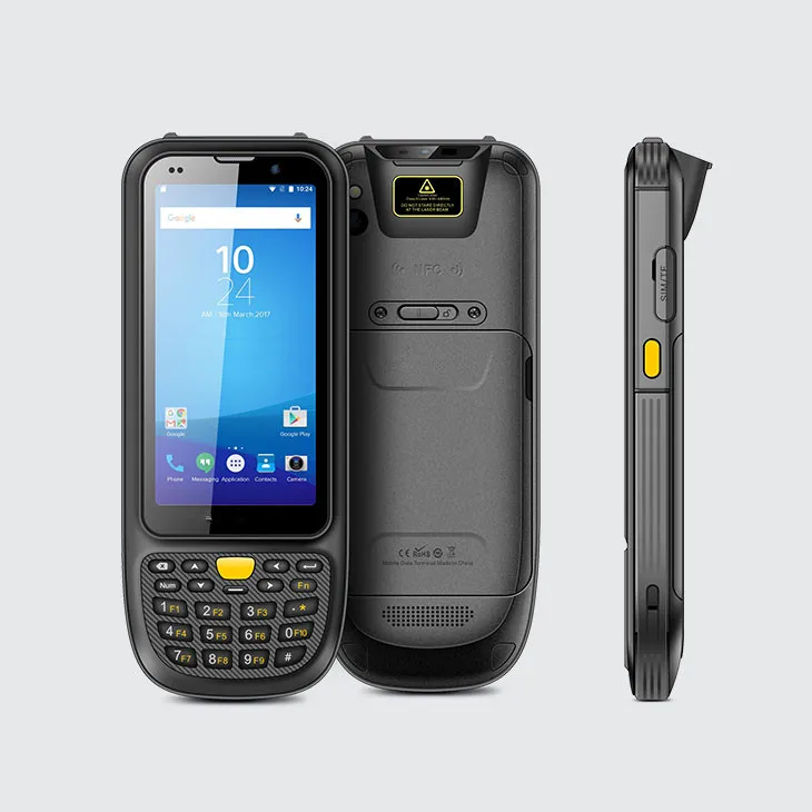 ECO-T19 повышенной прочности ручной uhf rfid считыватель компьютер можно крепить любые приспособления: pda построены с Android 10 OS