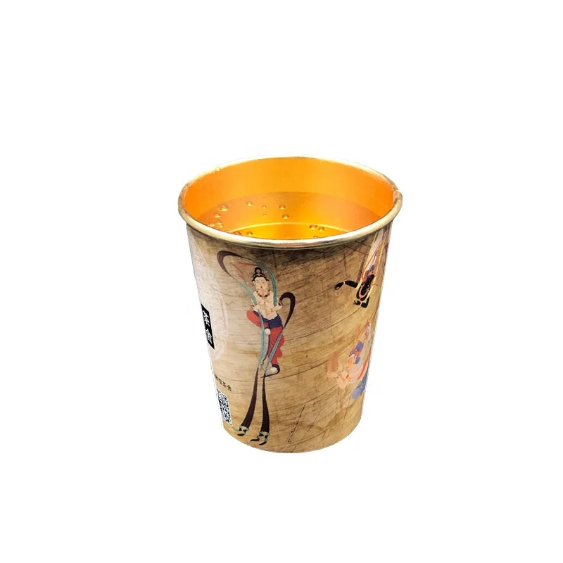 
Paper Cup Printing Machine Various Size Custom Logo Vending Single Wall Hot Drink Paper Cup 