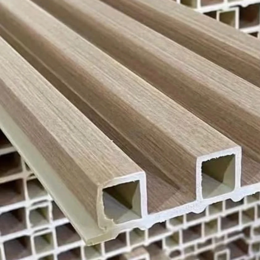 160*24*2900mm Gold Wood  Grey  Brown  White Fluted  Wpc Wall  Panel  Wall Cladding for bedroom TV background PVC Ceiling Panel