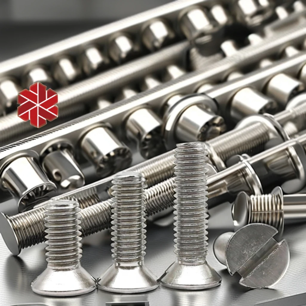 M6 16mm Bright Zinc Plated Steel Machine Screw Countersunk Head Slot Plain Finish GB Standard Hex Bolt
