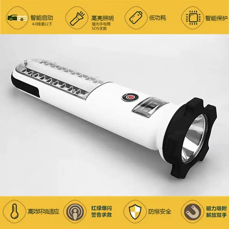 Cordless 12 Volt New Arrival USB Power Bank Battery Booster Mini 12000 maH  With Emergency Alarming car jump starter