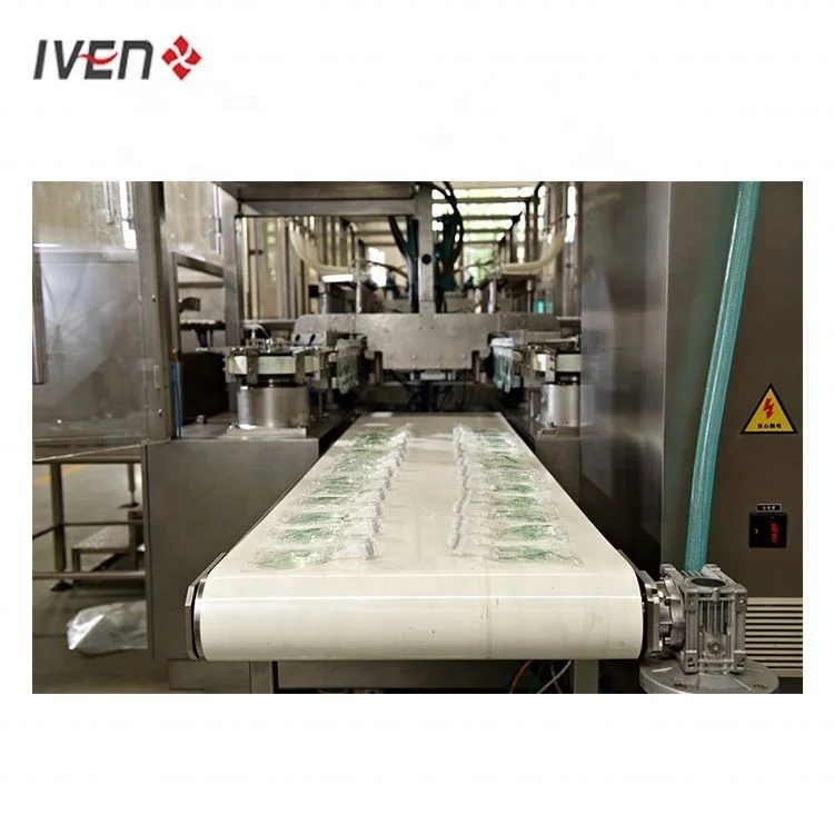 Automatic Non Pvc Soft Bag IV Solution Saline Solution Filling Sealing Machine Production Line