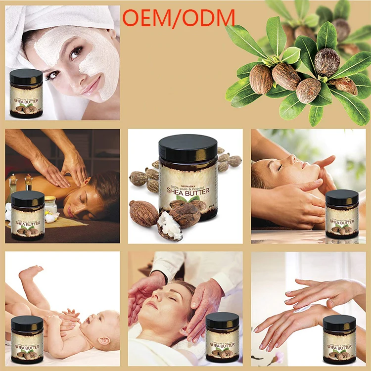 OEM 100% natural ghana african mango shea butter raw organic unrefined