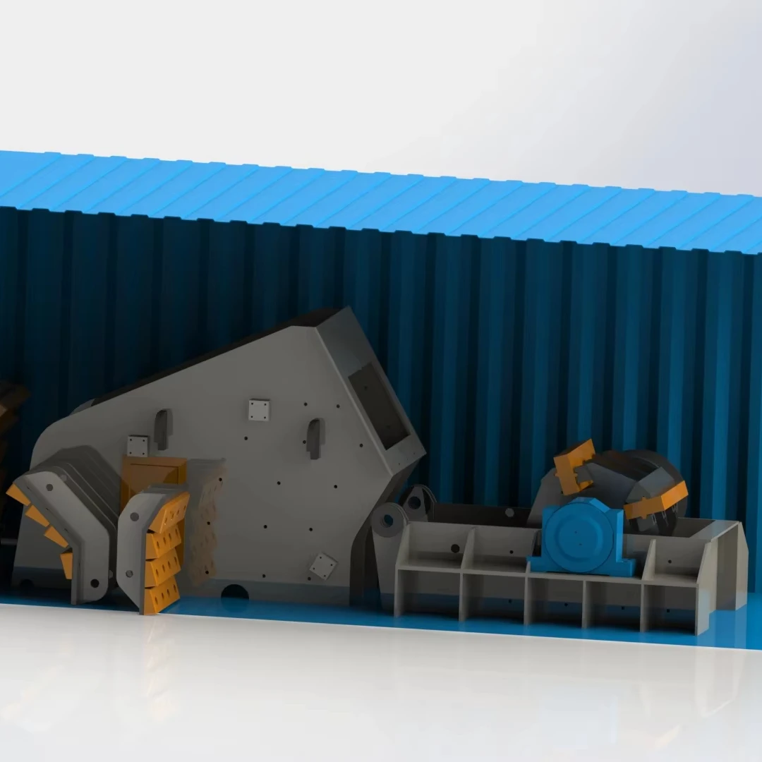 Impact crusher plant