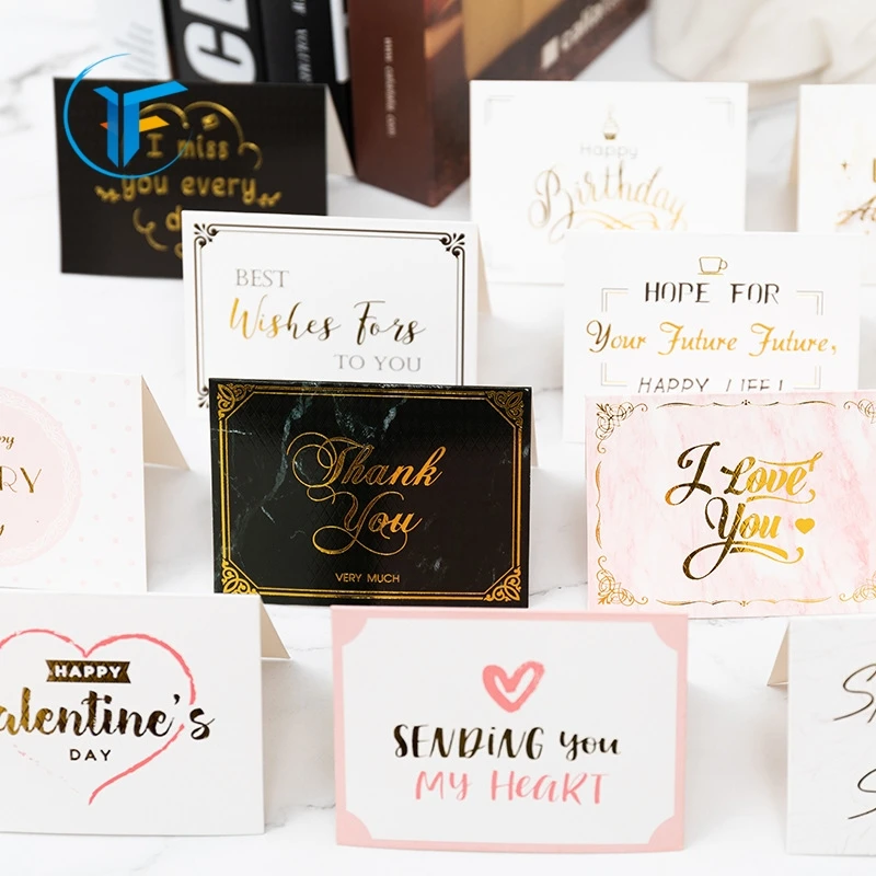 Promotional Business Thank You Cards Custom with Your Own Logo