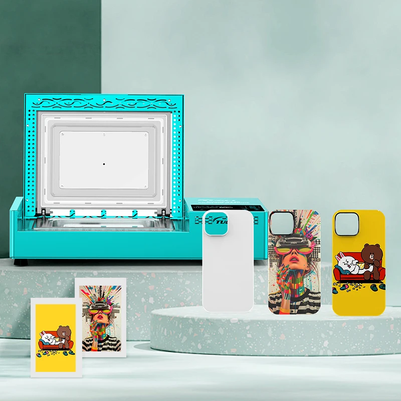 TuoLi New Sublimation Product Ideas China Wholesale Fully Automatic Mobile Phone Case Printer 3D Cover Mini Making Machine