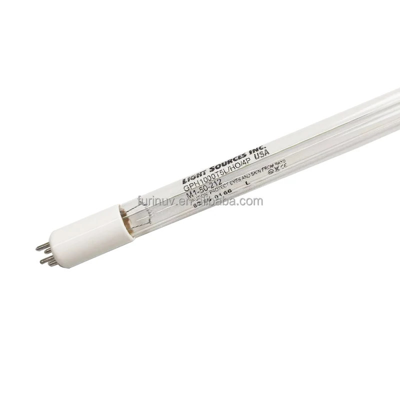 Air Disinfection Water Treatment light Tube GHO1000T5L 100W  254nm UVC Germicidal Lamp