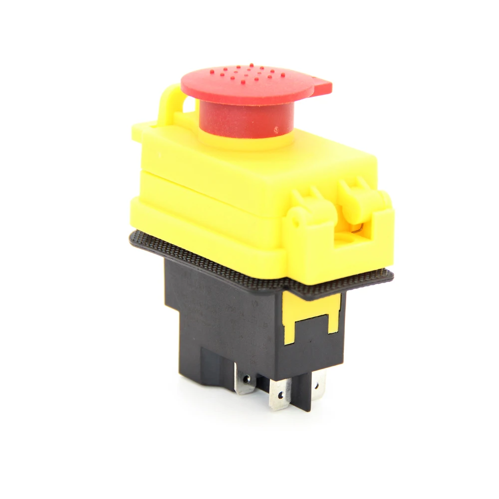 
250V IP55 Safety Lock Function Power Tool Accessories Electromagnetic Switch 