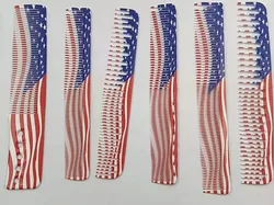 American National Flag High Quality Hair Care And Maintenance Hair brush Detangling Comb