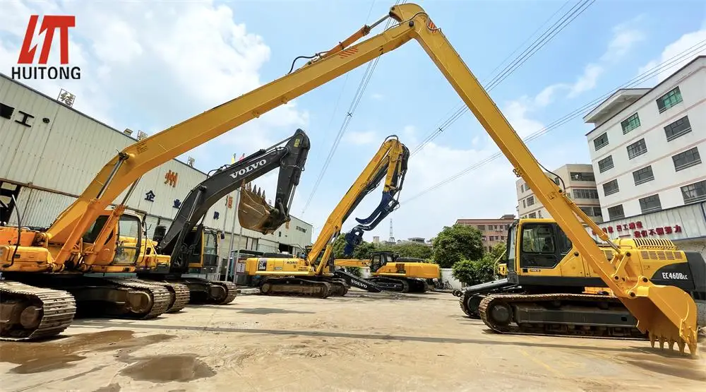 The largest factory in South China, original products hot Selling High Quality 13 ton excavator Long reach boom and arm
