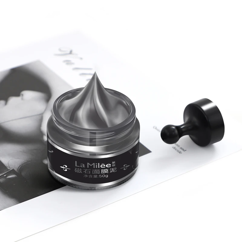 
La Milee Magnetic Mud Mask Remove Blackheads Moisturizing Black Mask 