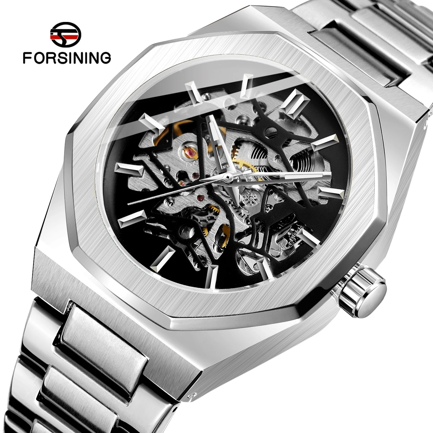 Watches Water Resistant Wristwatches Stainless Steel Luxury Men Case Fashion oem Waterproof watch