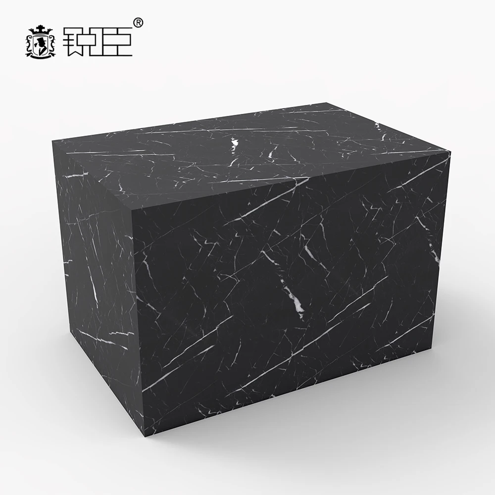 New Design Shop fittings and display for Shoes Bags Marble Showcase Platform Stand