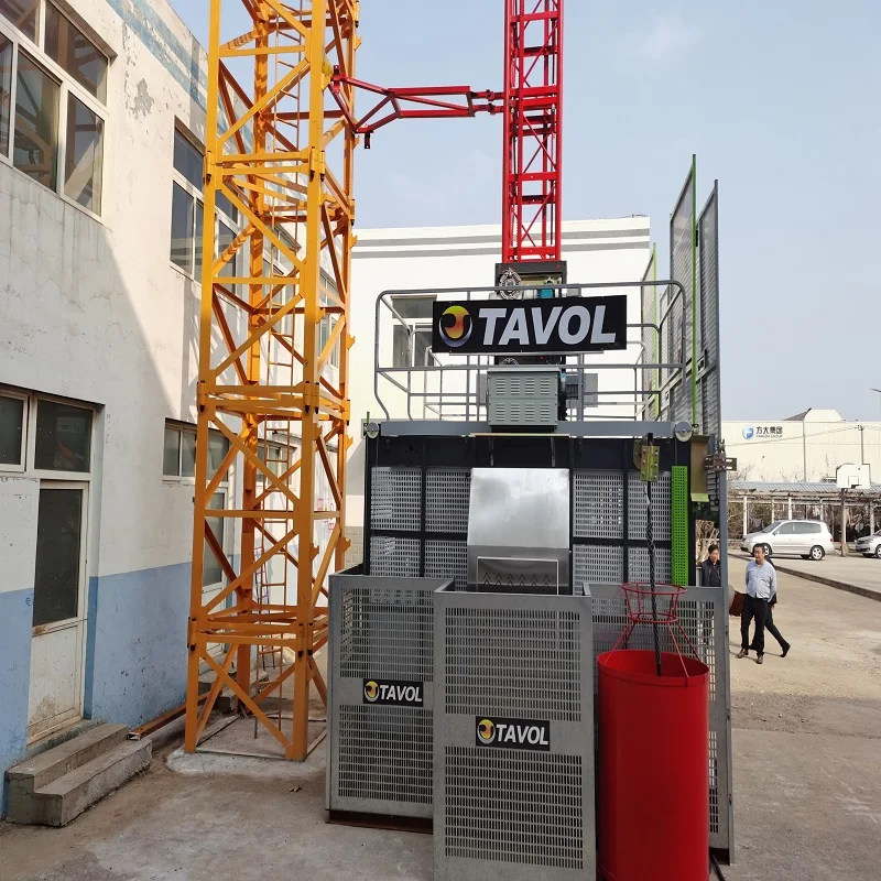 Подъемник для строительного лифта TAVOL SC200/200, 2 тонны, цена