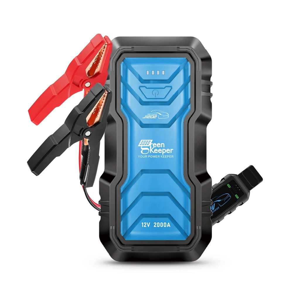 UltraSafe High Discharge 2000A Fit Extreme Temperatures truck jump starter With LED Light