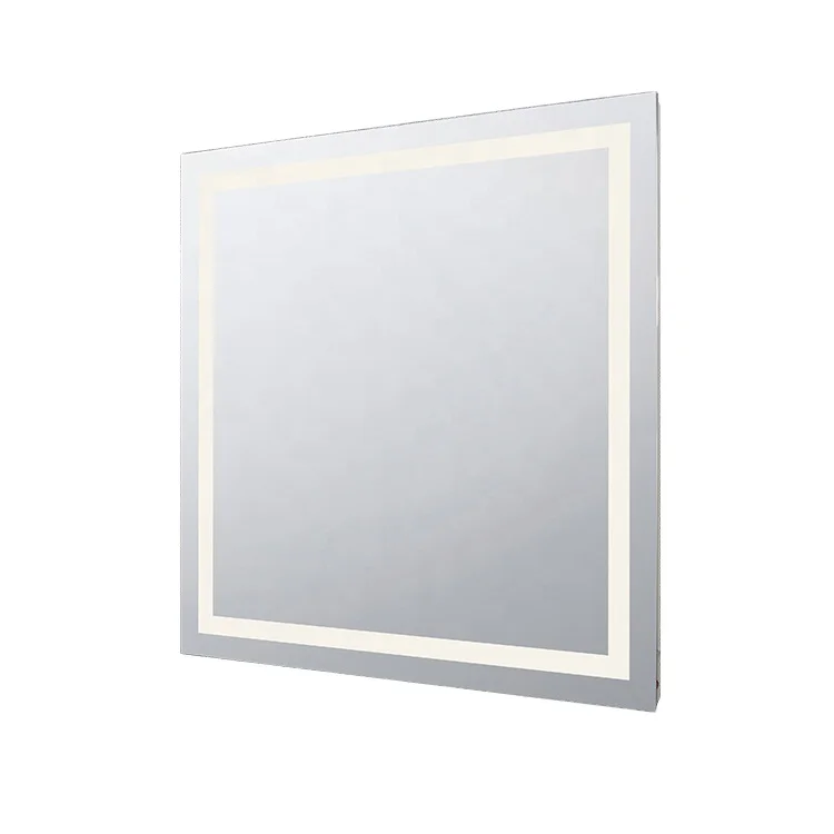 Customized Gold Stainless Steel Hand Carved Decorative Magic Moulding Frame Mirror