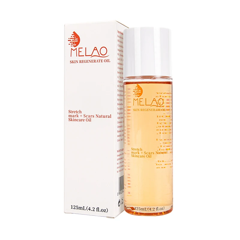 Private Label 100% Natural Belly Herbal Anti Stretch Mark Removal Oil Postpartum Belly Wrinkles remove oil for women