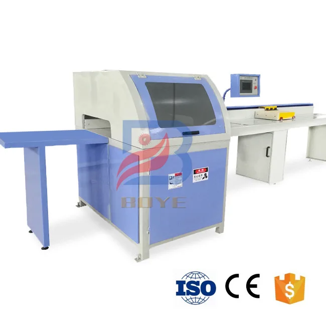 High accuracy wood cross cut saw machine