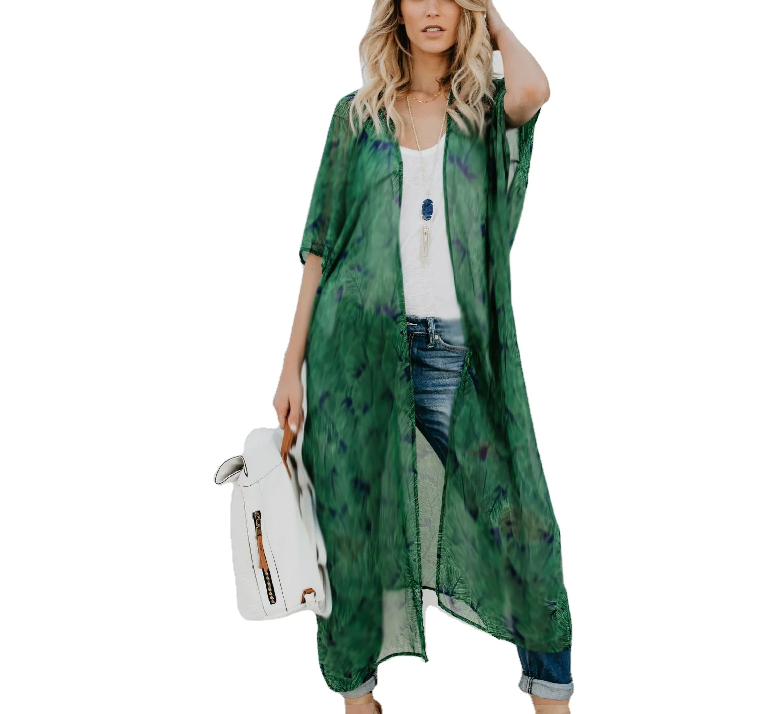 Quick Dry Adults Beachwear Printed Beach Cover Up for Women