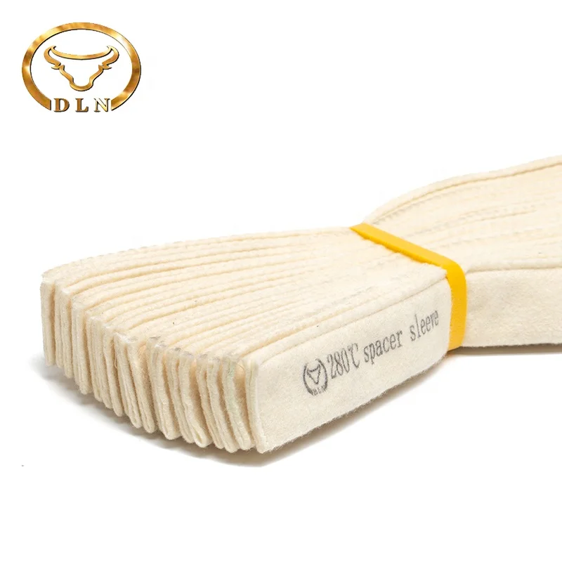 
Off white color heat resistant Nomex Spacer Sleeve for aging oven cover aluminium bar 