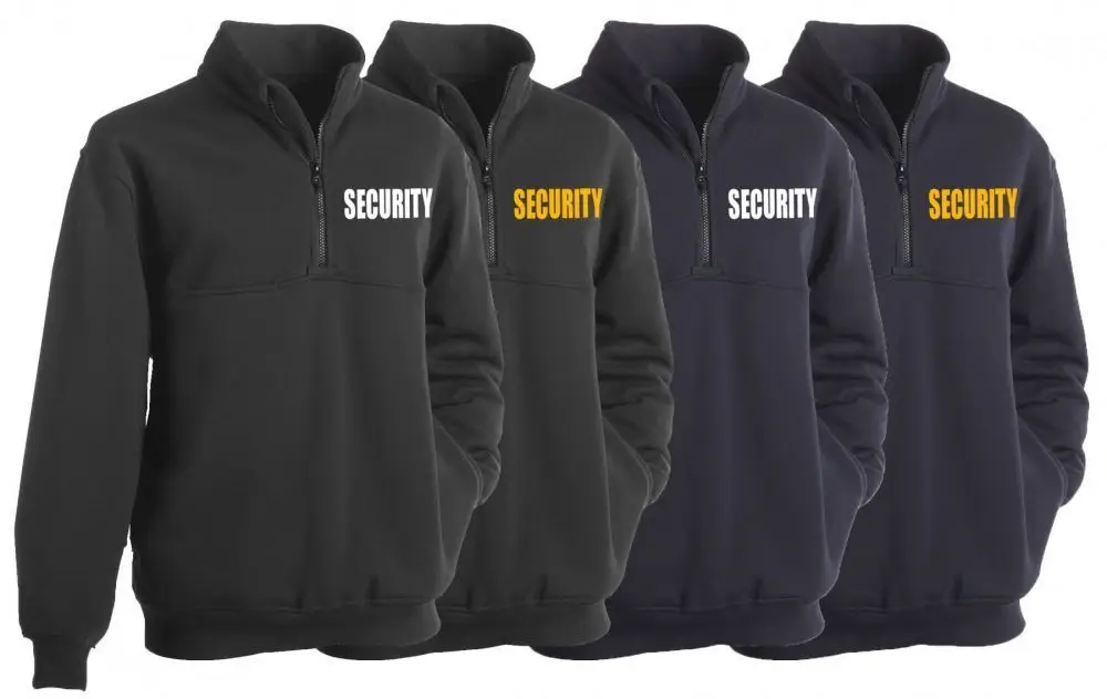 Черная рубашка с застежкой-молнией, 80% хлопок и 20% полиэстер, флисовая офисная верхняя одежда, униформы, куртки