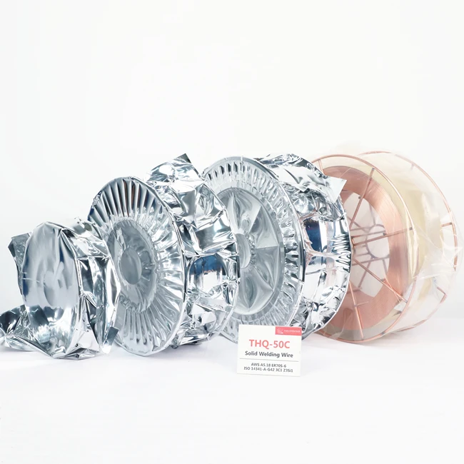 new package bridge brand THQ-50C ER70S-6 welding wire with free sample