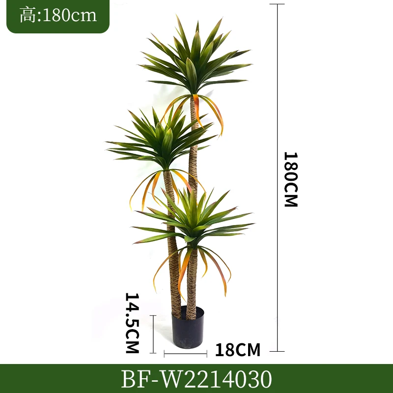 Wholesale Flower Factory Artificial Trees Artificial Plants Dracaenafragrans Ironwood for Wedding Decor Brazilian Plastic Flower