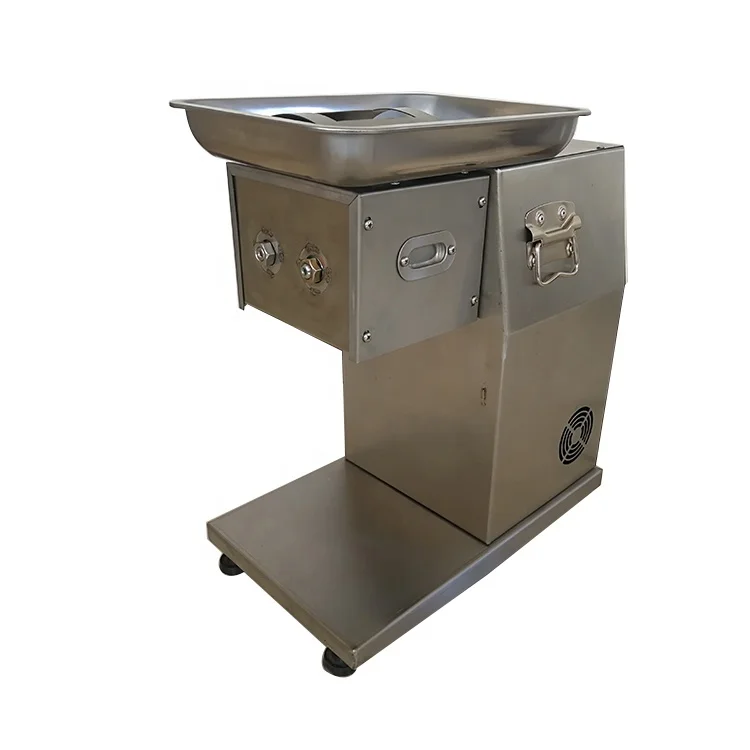 750W stainless steel fresh meat cutting machine kitchen equipments for restaurants with prices