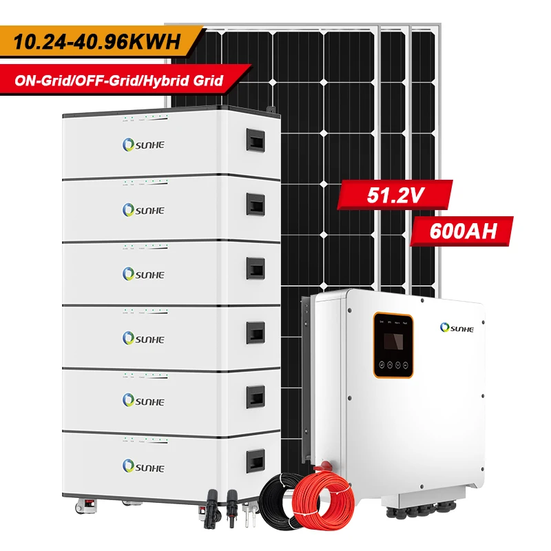 48V Low voltage stacked home solar energy storage battery lifepo4 51.2V 100ah 200ah 5 kw 10kw 15kw 20kwh lithium ion battterie