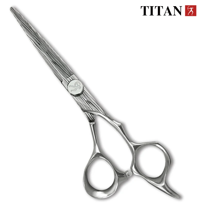 titan new style bearing ball hair cutting barber scissors professional damascus hair scissors