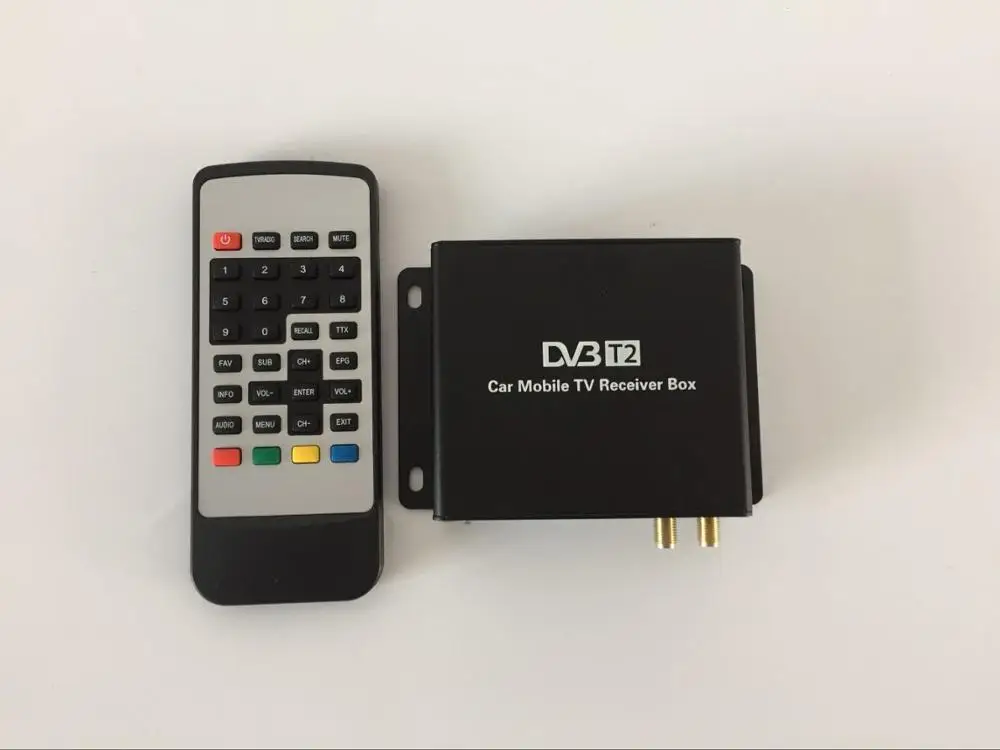  Автомобильный цифровой ТВ-приемник dvb t2 высокоскоростная двойная антенна 180 км/ч спутниковый mpeg4