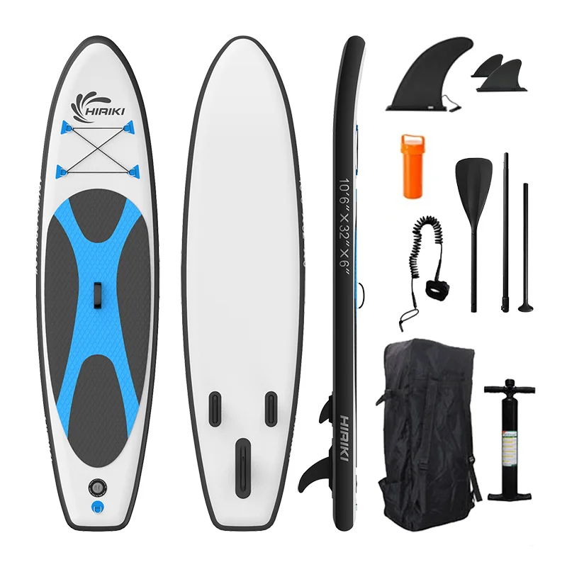 Wholesale drop stitch new design inflatable isup stand up paddle board