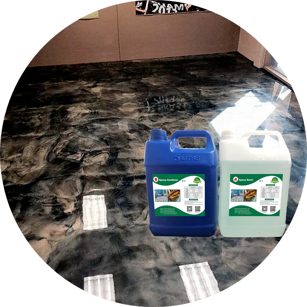 Различный дизайн декоративное самовыравнивающееся напольное покрытие эпоксидный металлический пол краска и