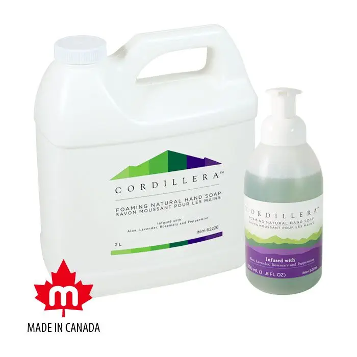 OEM натуральное вспенивающее мыло для рук с Розмарином и лавандой