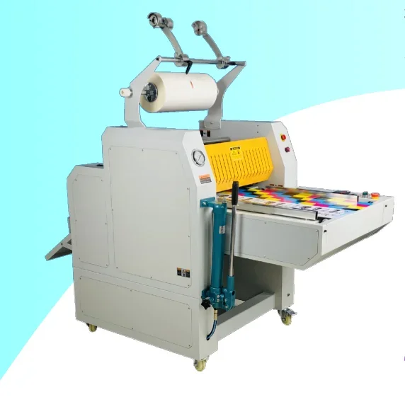 high quality  DB 720 YA A2 Laminating Machine 720 mm Width Auto Sheet Cut With Over Lap Function