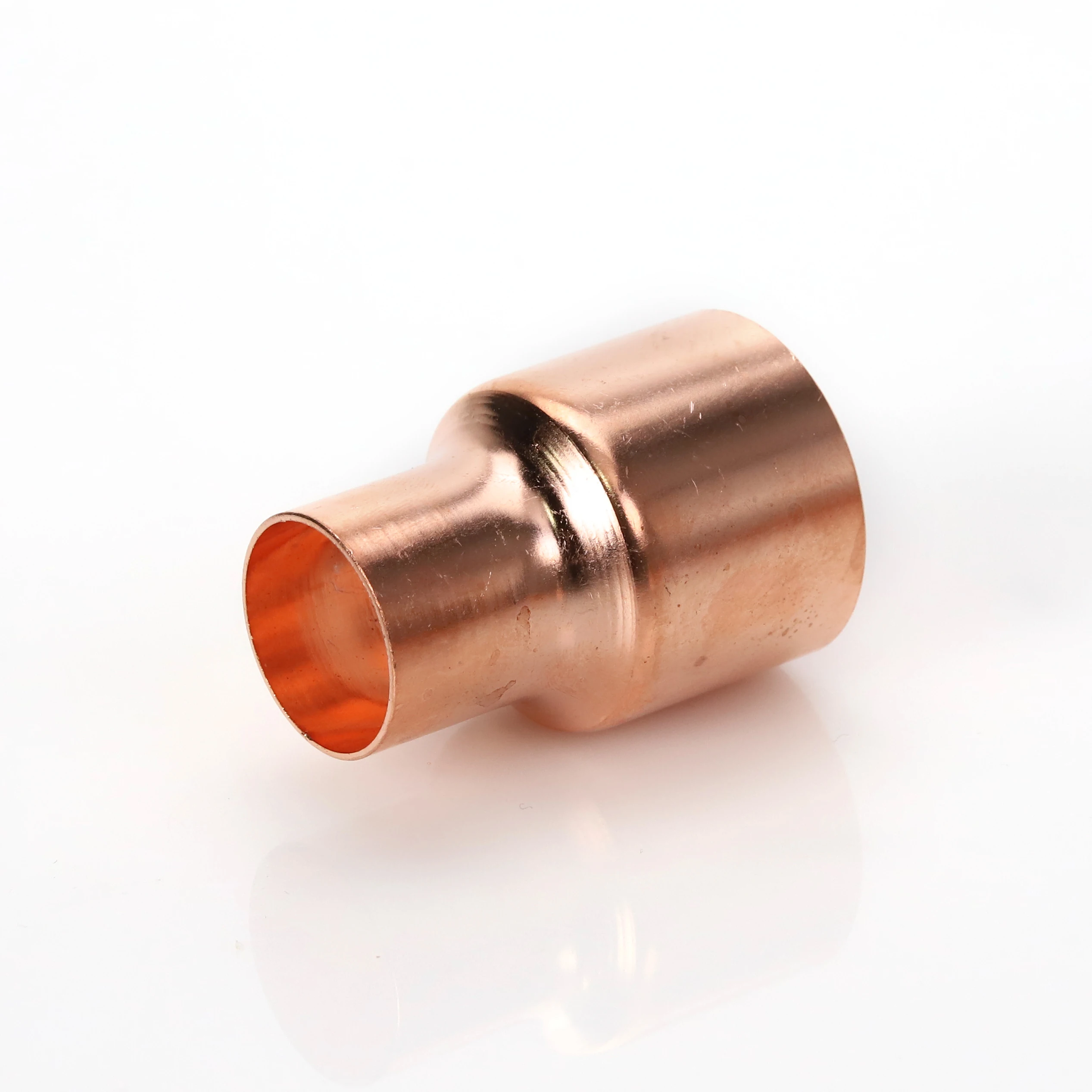 in stock Wholesale Plumbing Air Conditioner Copper Welding Pipe Fittings Reducer Coupling