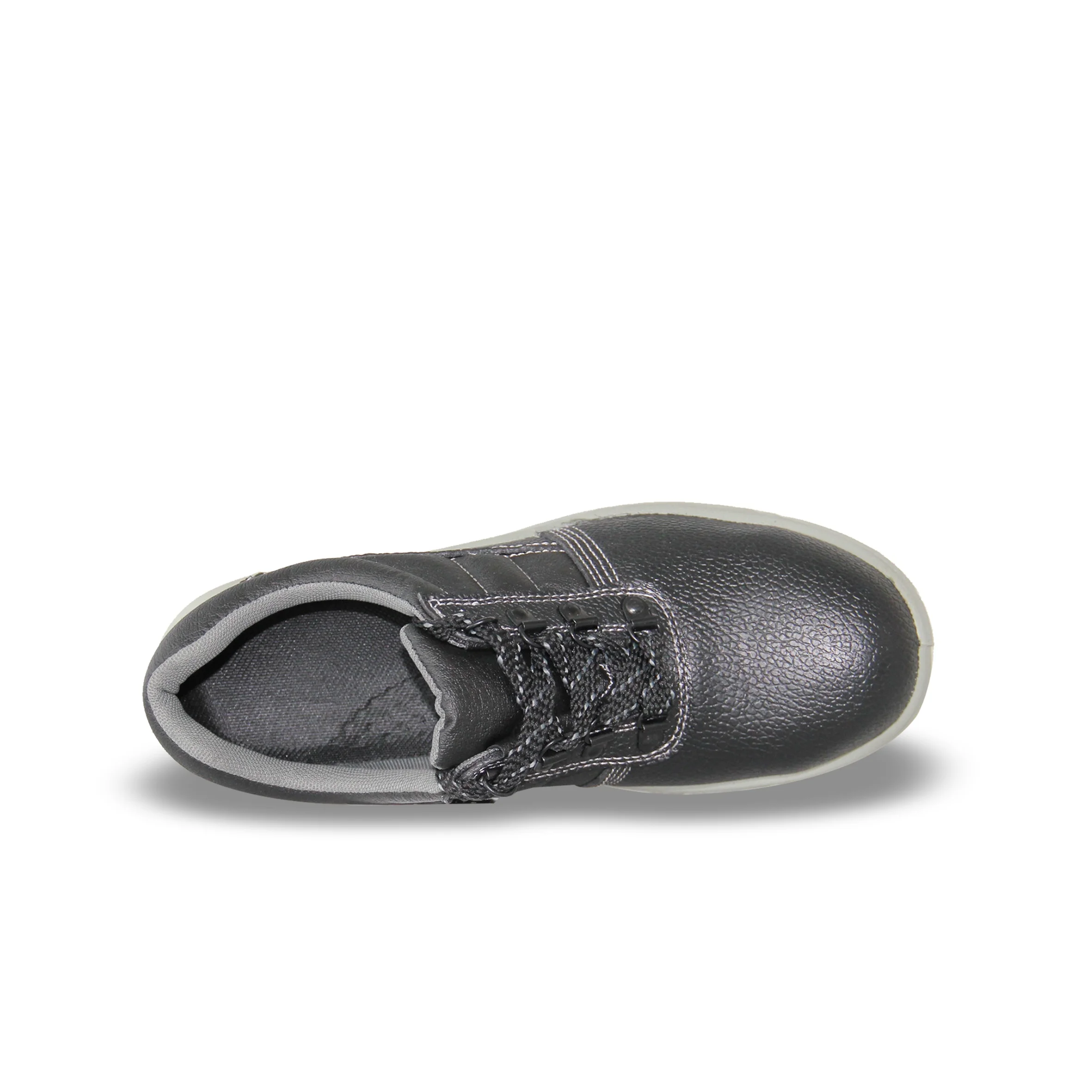 Embossed cow leather Low Cut Steel toecap safety shoes foot protection