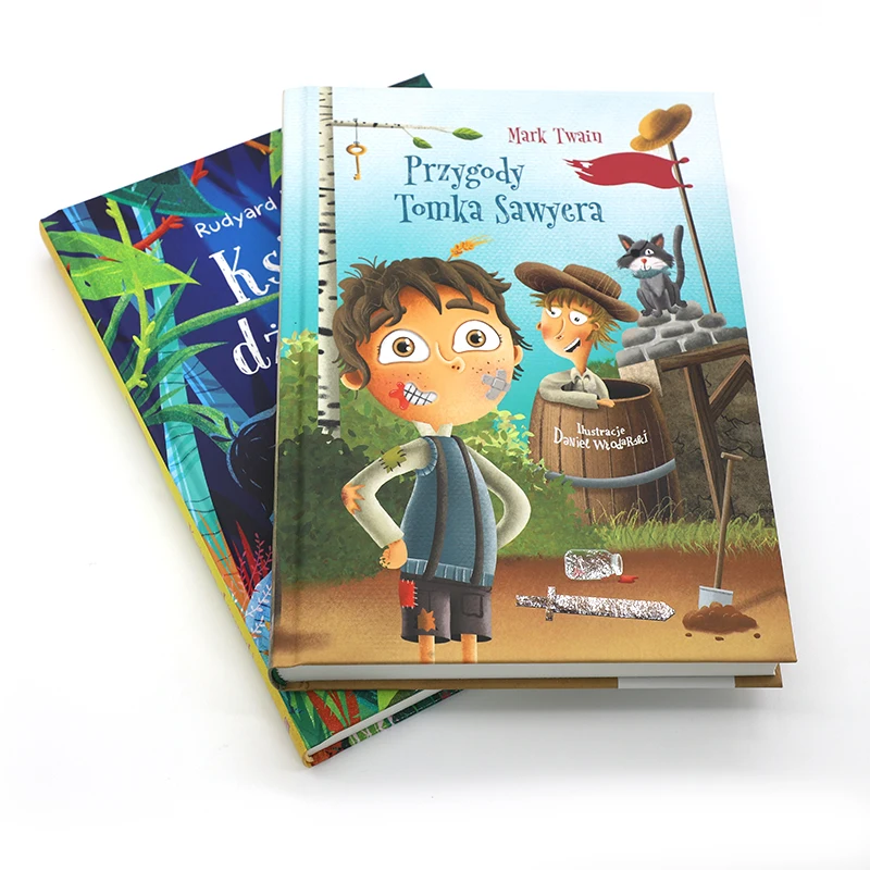 On Demand Custom High Quality Hardcover Story Book Printing