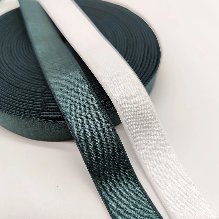 Shiny nylon bra webbing non-slip elastic elastic band for underwear