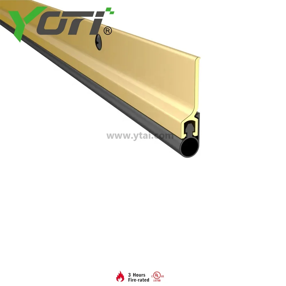 YDW204 Aluminum Door Weatherstrip Rubber Door and Window Bottom Perimeter Gasketi Aluminium Gasket Rubber Gasket