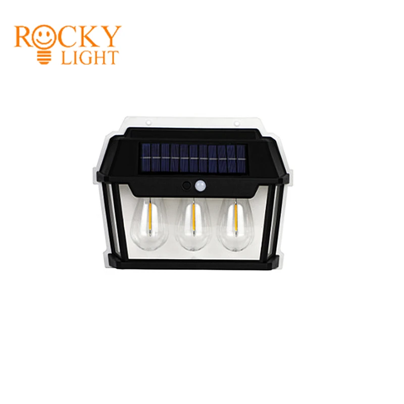 Solar wall lamp tungsten wire/Outdoor solar wall light