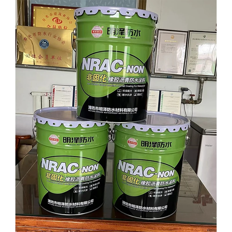 Free sample exposed UV resistant uncured rubber bitumen waterproof coating liquid paint for concrete roof