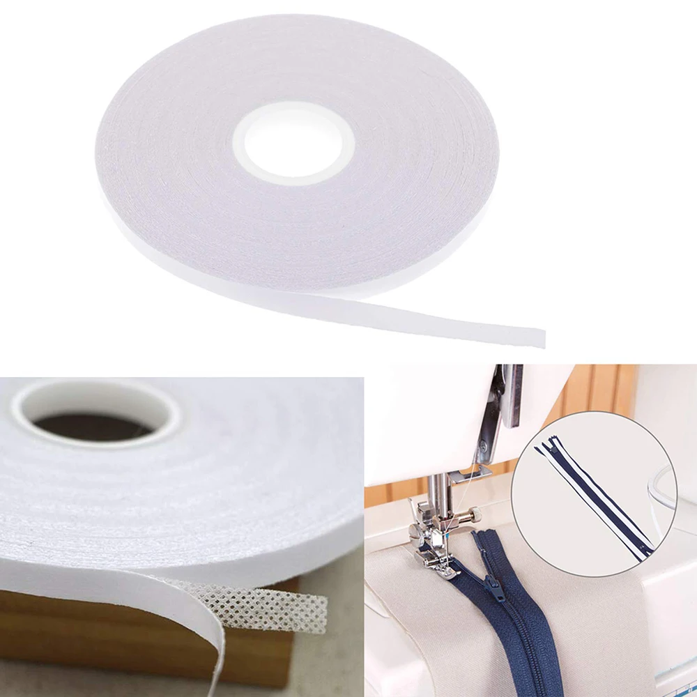 1/4 Inch Quilting Sewing Wash Tape Double Sided Tape for Fabric Cloth Dress Accessories Quilting Supplies 20m