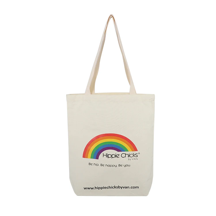 Customized recyclable colorful printing OEM cotton tote canvas shopping bag