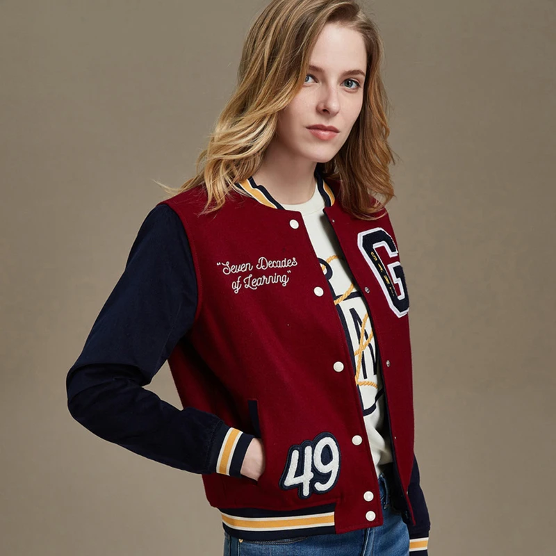  2021 winter custom plus size unisex baseball bomber denim outdoor fleece lettermen motorcycle lady coat leather jacket for