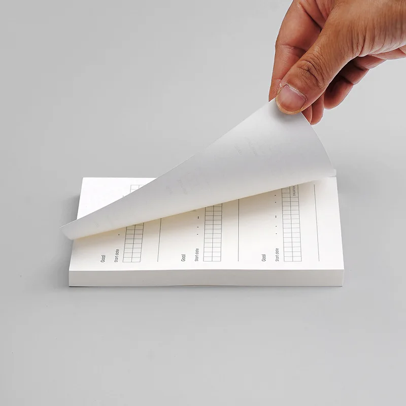 2023 Custom Printing a4 a5  a6 Magnetic Fridge Paper Notepads post note Memo Pad for to-Do List Memos